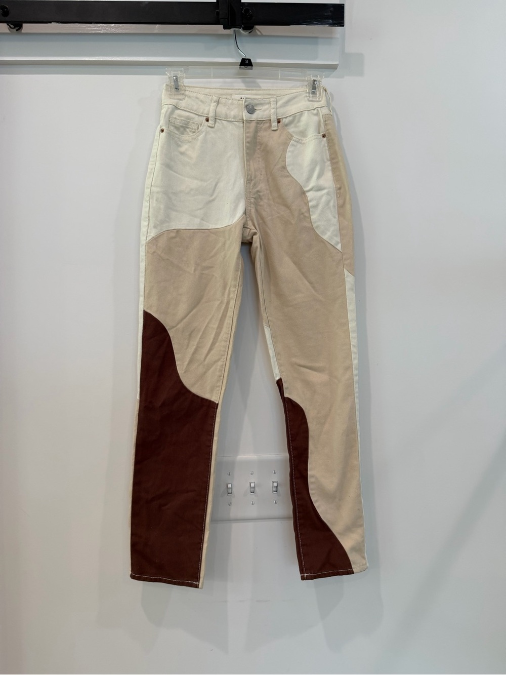 PacSun Colorblock Mom Jeans XS